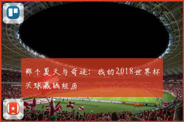 那个夏天与奇迹：我的2018世界杯买球赢钱经历