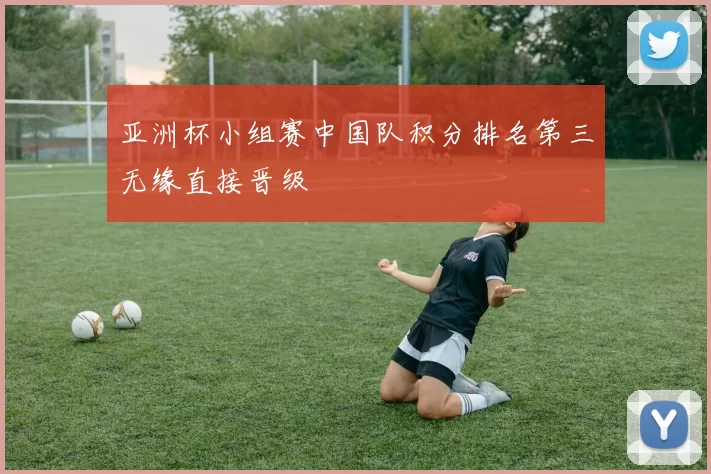 亚洲杯小组赛中国队积分排名第三无缘直接晋级